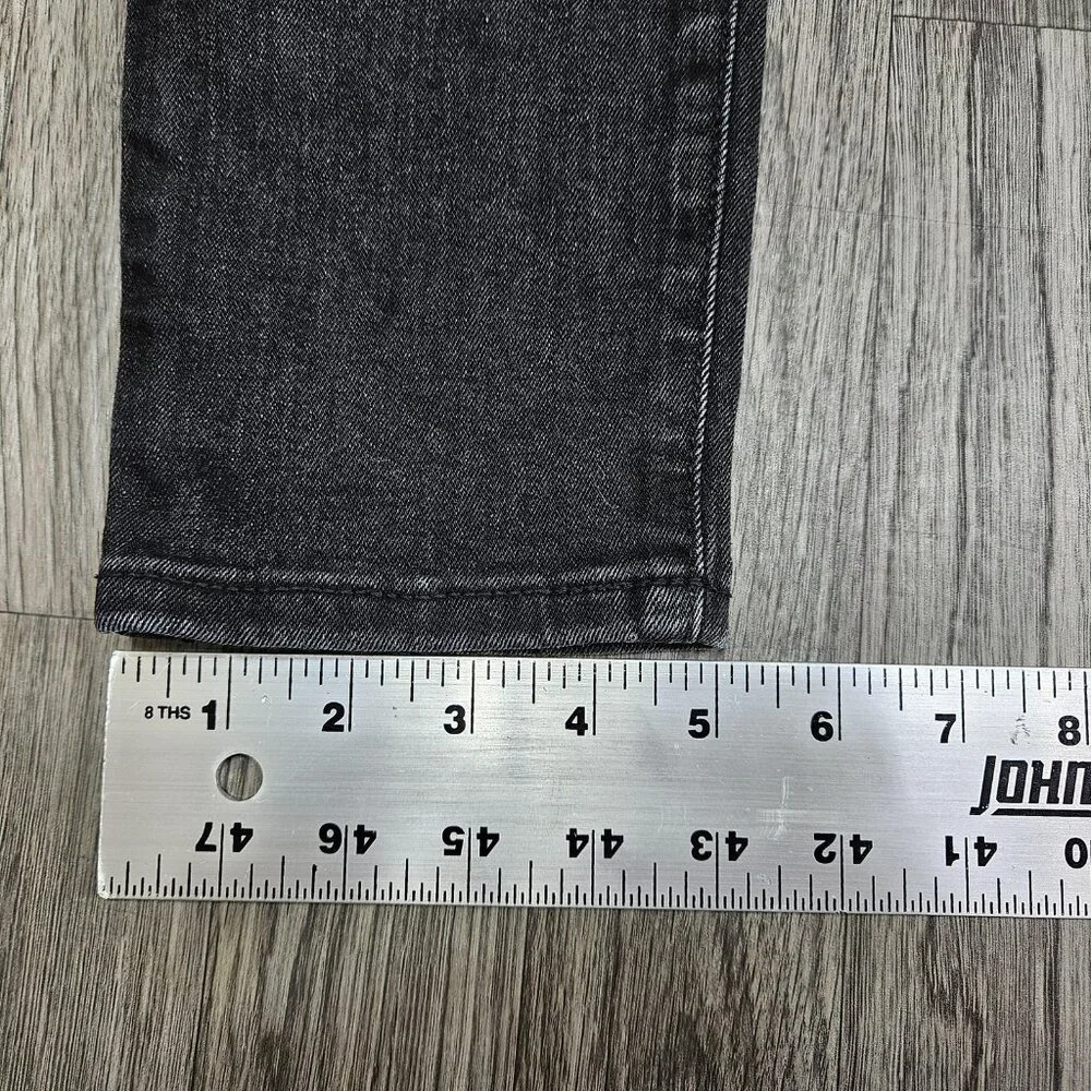 Old Navy Pop Icon Skinny Jeans‎ Womens 4 Charcoal Wash Mid Rise Stretch Denim